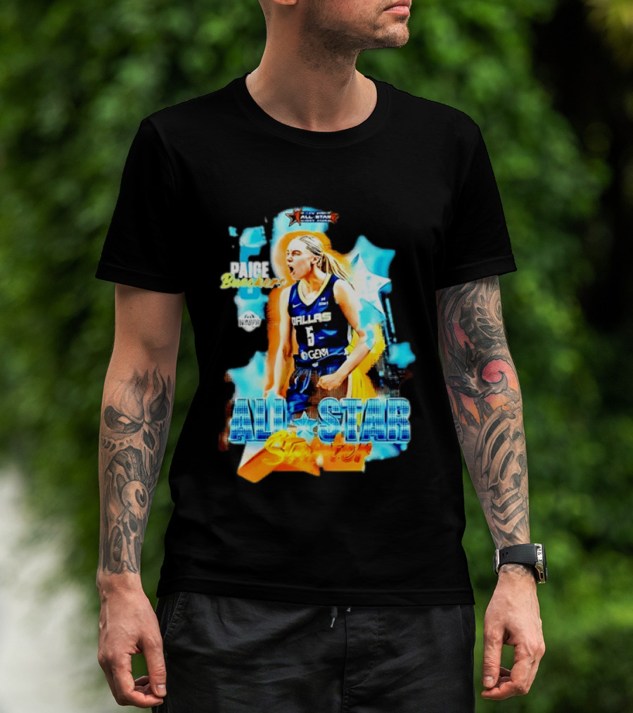 Paige Bueckers Dallas Wings All Star Starter 2025 WNBPA T-Shirt