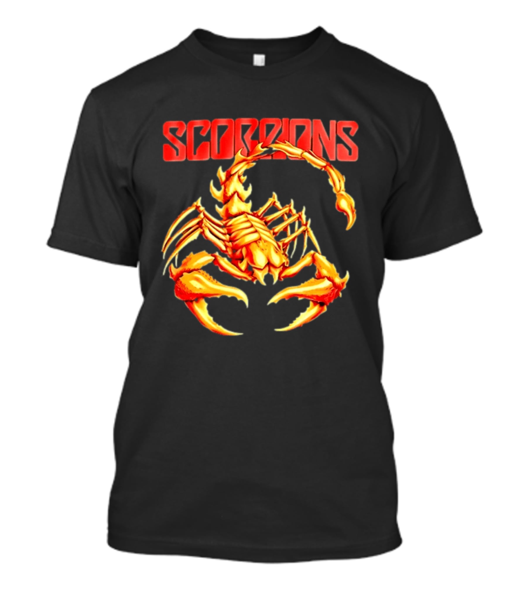 Scorpions Band Heavy Metal Hard Rock Iconic Scorpion Visual T-Shirt