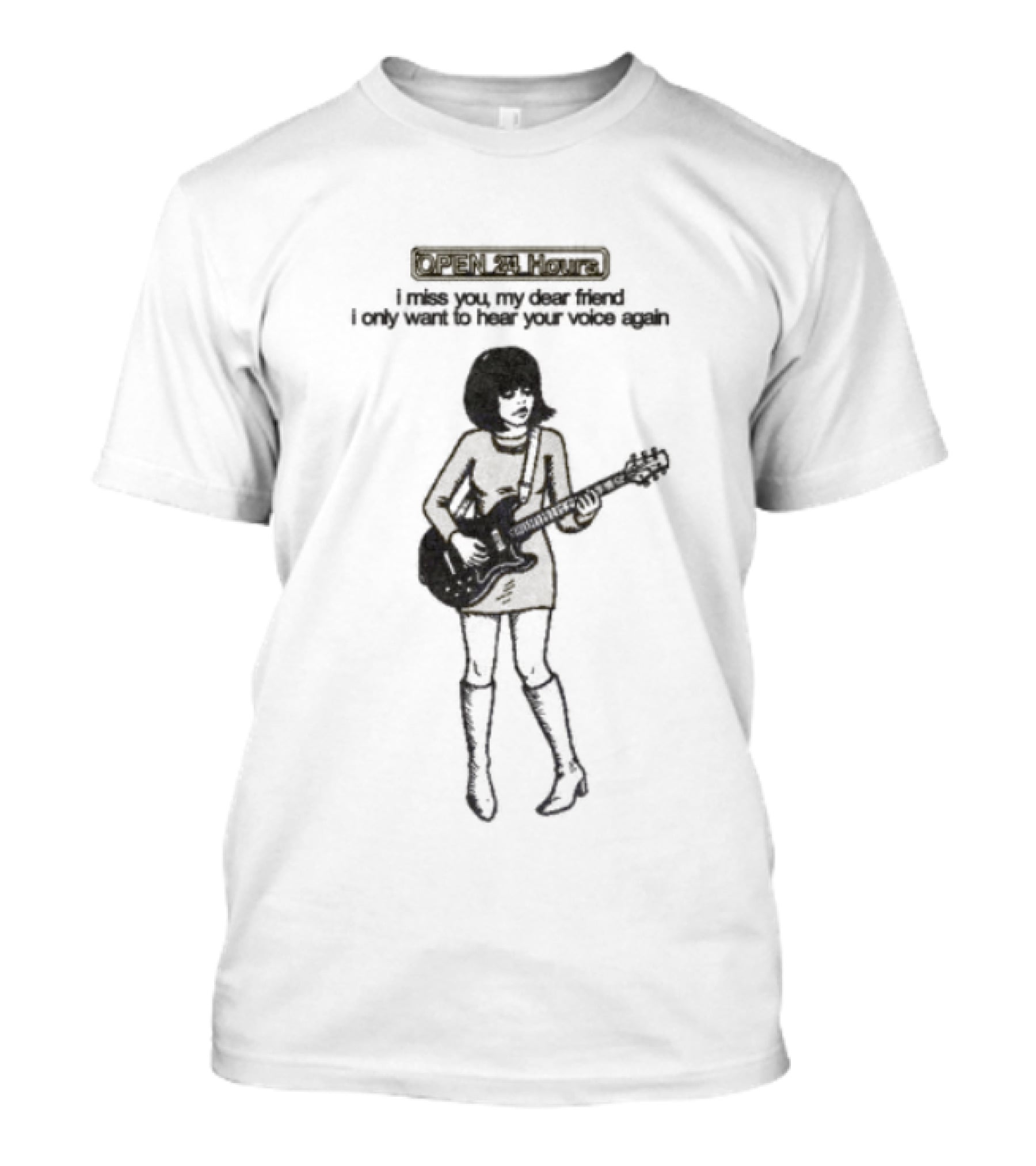 Night Gallery Store Diamond Roads Guitar Icon, Come Hear The Music Play T-Shirt
