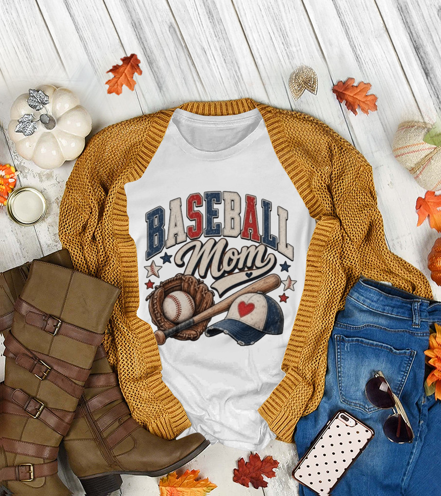 Baseball Mom Season Sports T-Shirt
