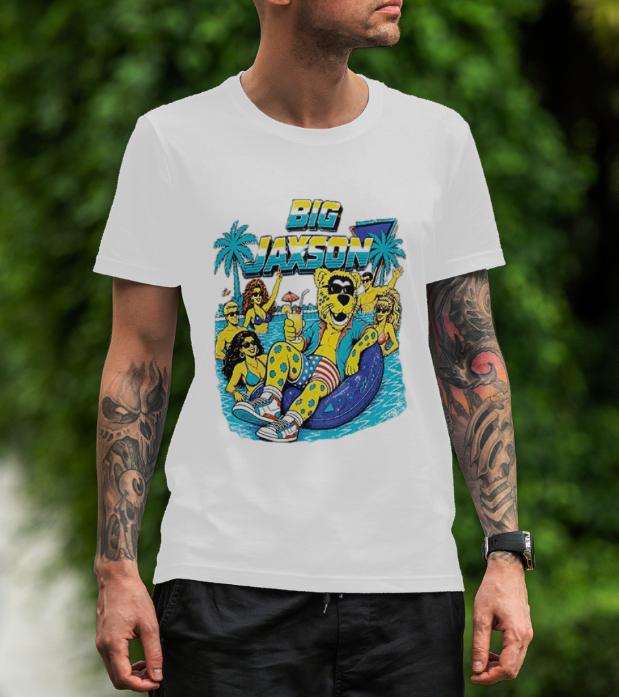 Big Jaxson Jacksonville Jaguars Go Deep With Big Jaxson T-Shirt