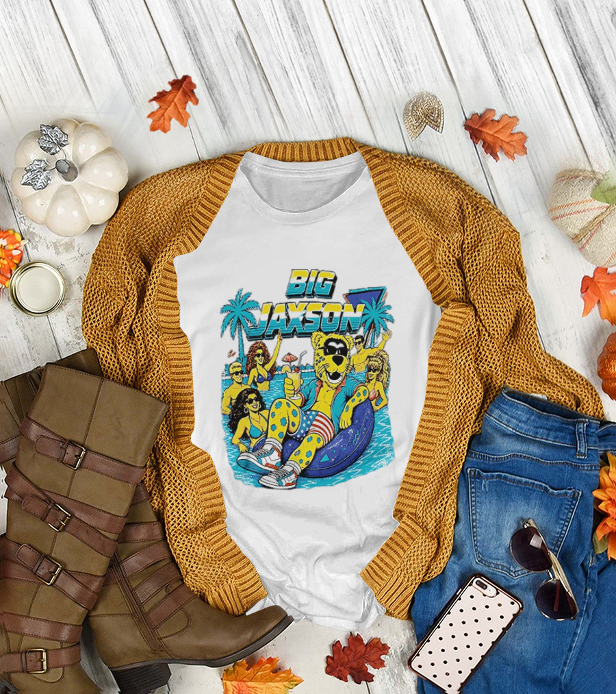 Big Jaxson Jacksonville Jaguars Go Deep With Big Jaxson T-Shirt