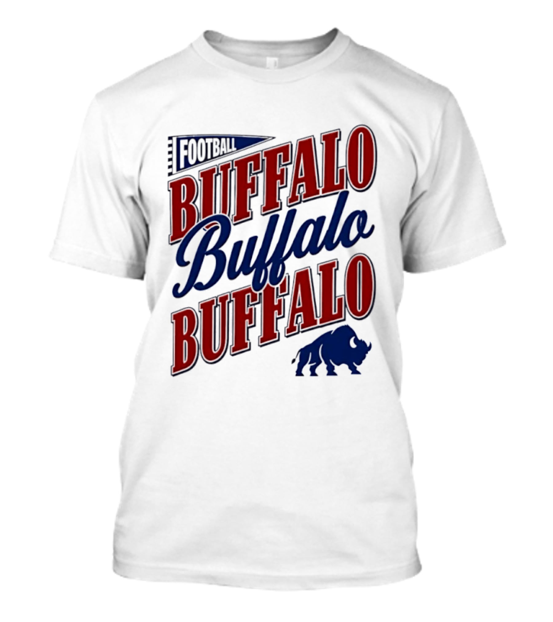 Buffalo Buffalo Buffalo Football T-Shirt