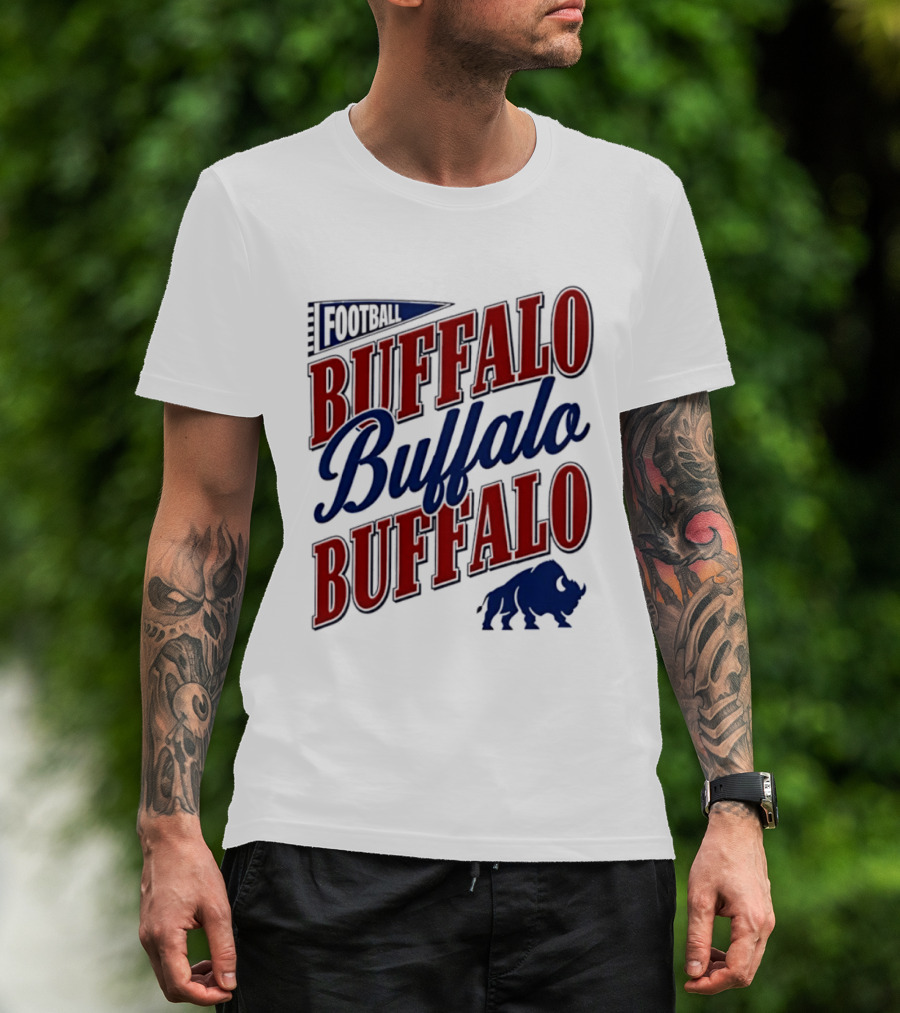 Buffalo Buffalo Buffalo Football T-Shirt