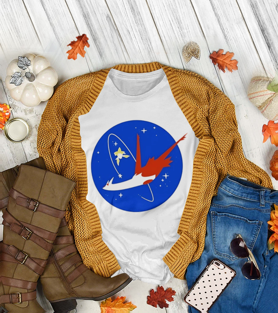 Latios And Latias Space Mission Pokemon T-Shirt