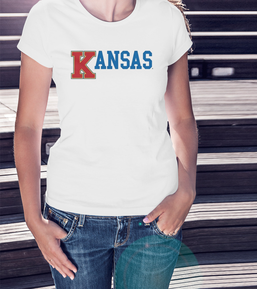 Kansas Jayhawks NCAA College Basketball KANSAS T-Shirt