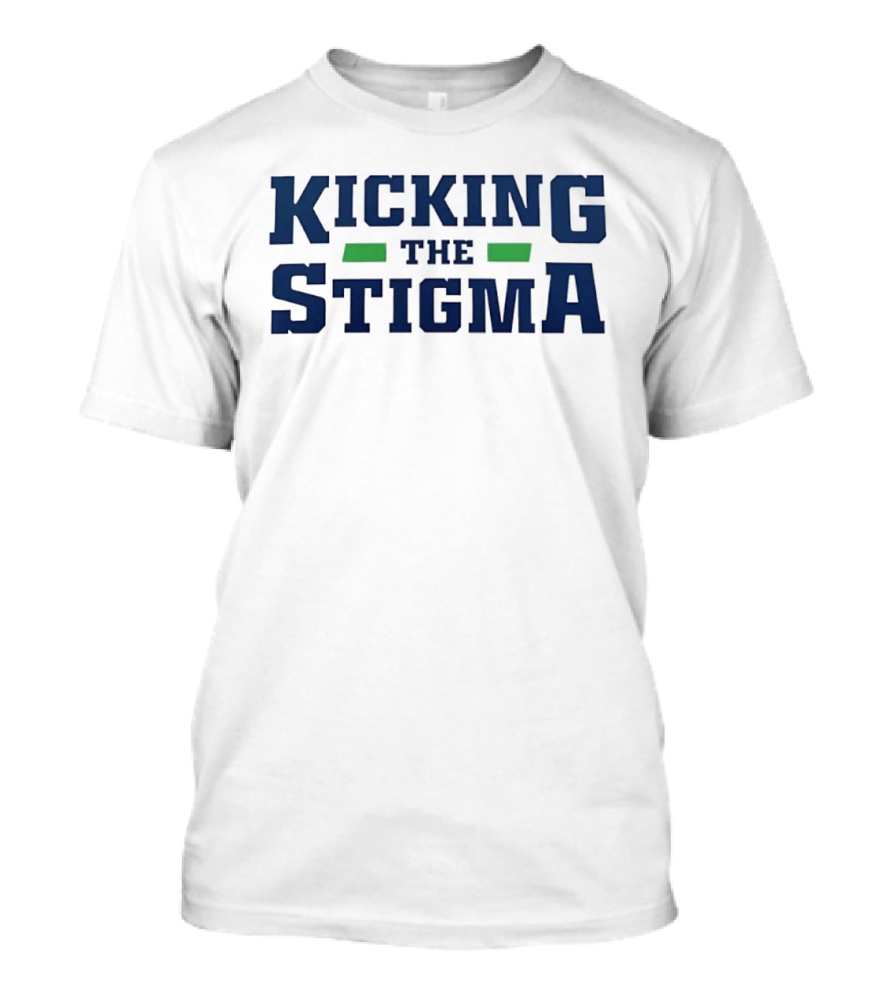 Kicking The Stigma Mental Health Awareness T-Shirt