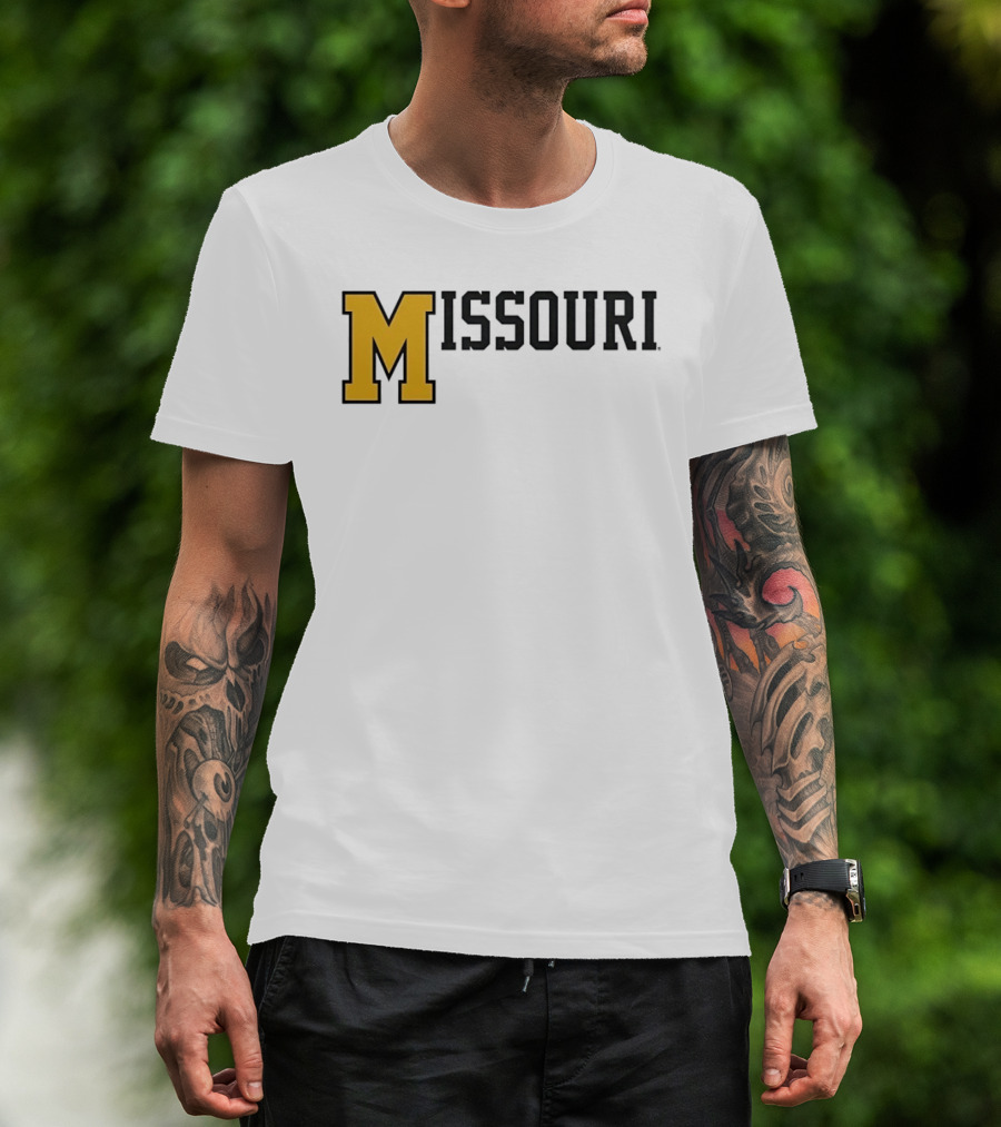 Missouri Tigers Mizzou NCAA College Sports M T-Shirt