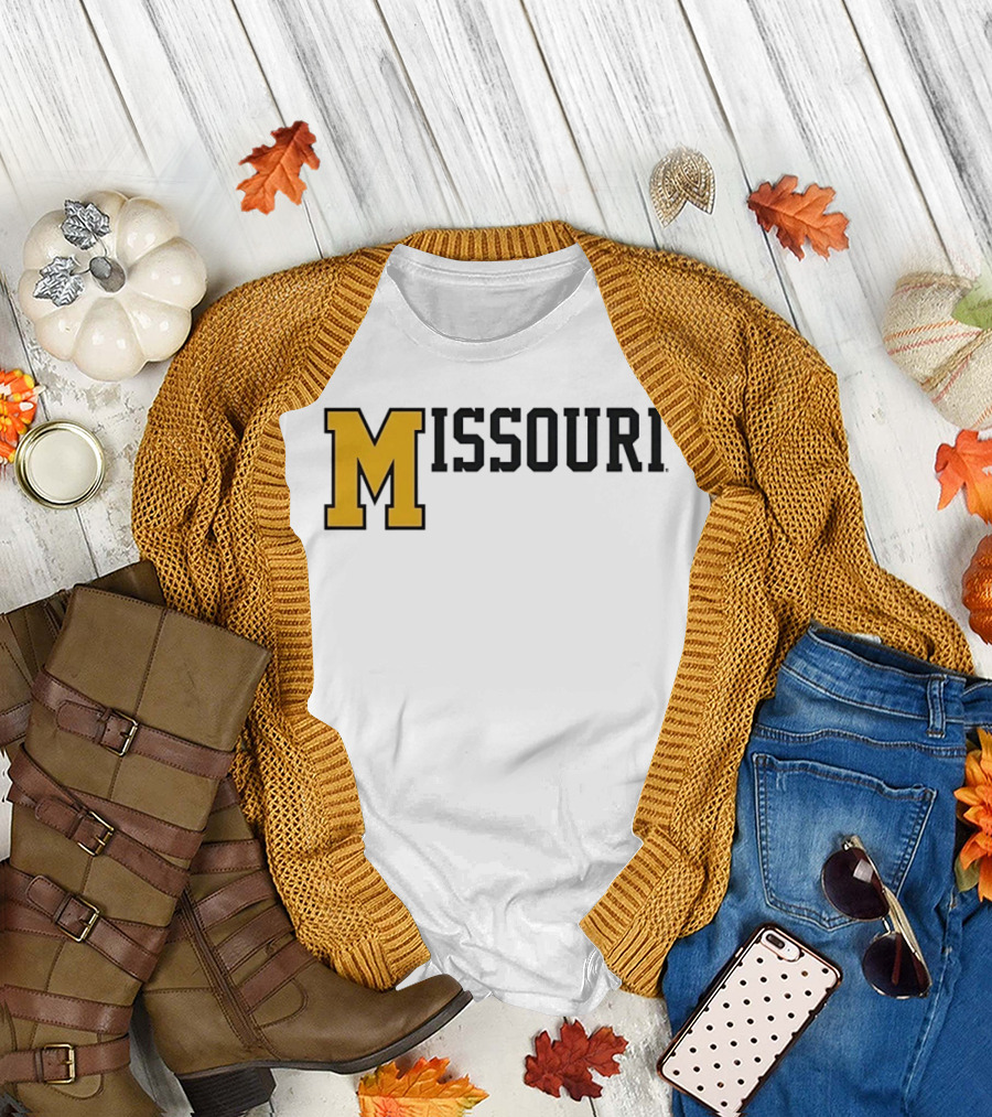 Missouri Tigers Mizzou NCAA College Sports M T-Shirt