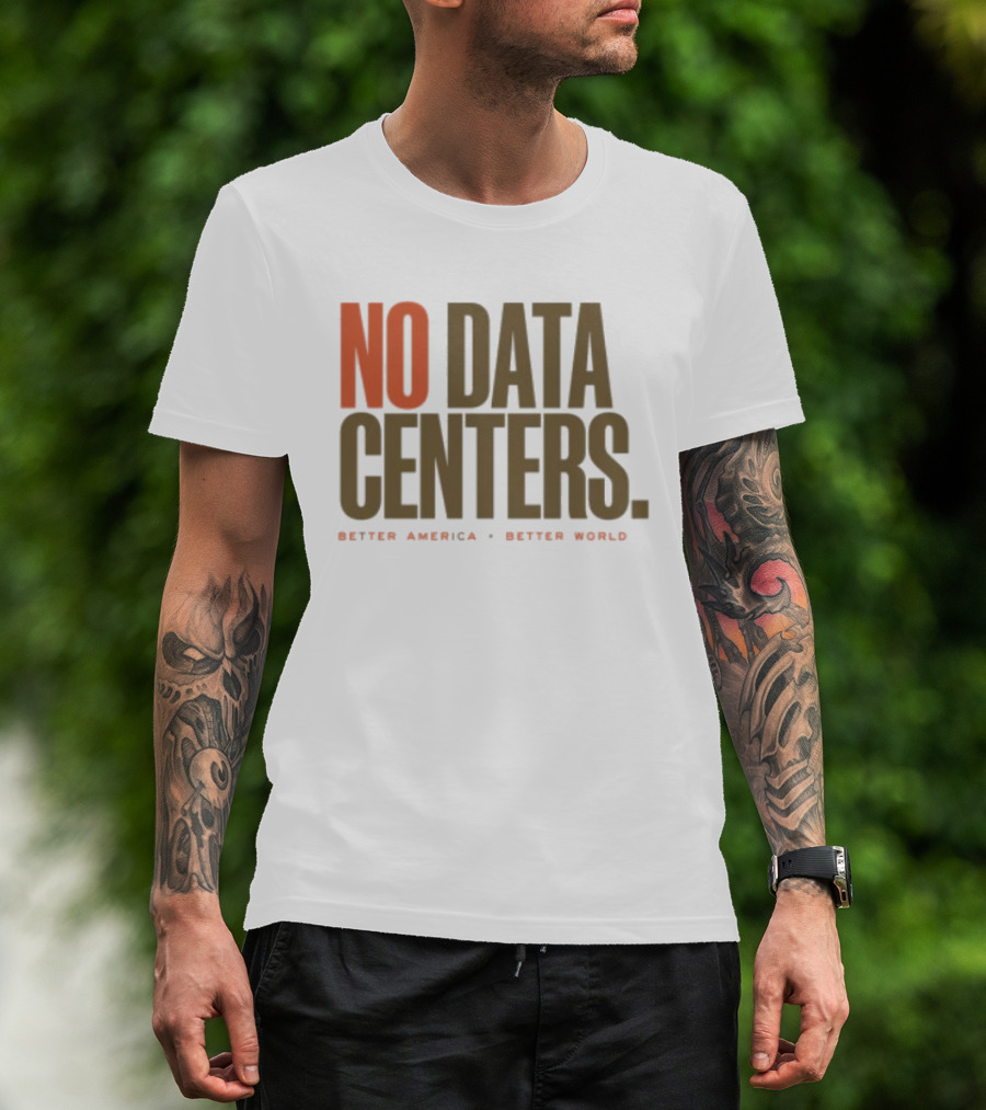 The Bitter Southerner General Store No Data Centers Better America Better World T-Shirt