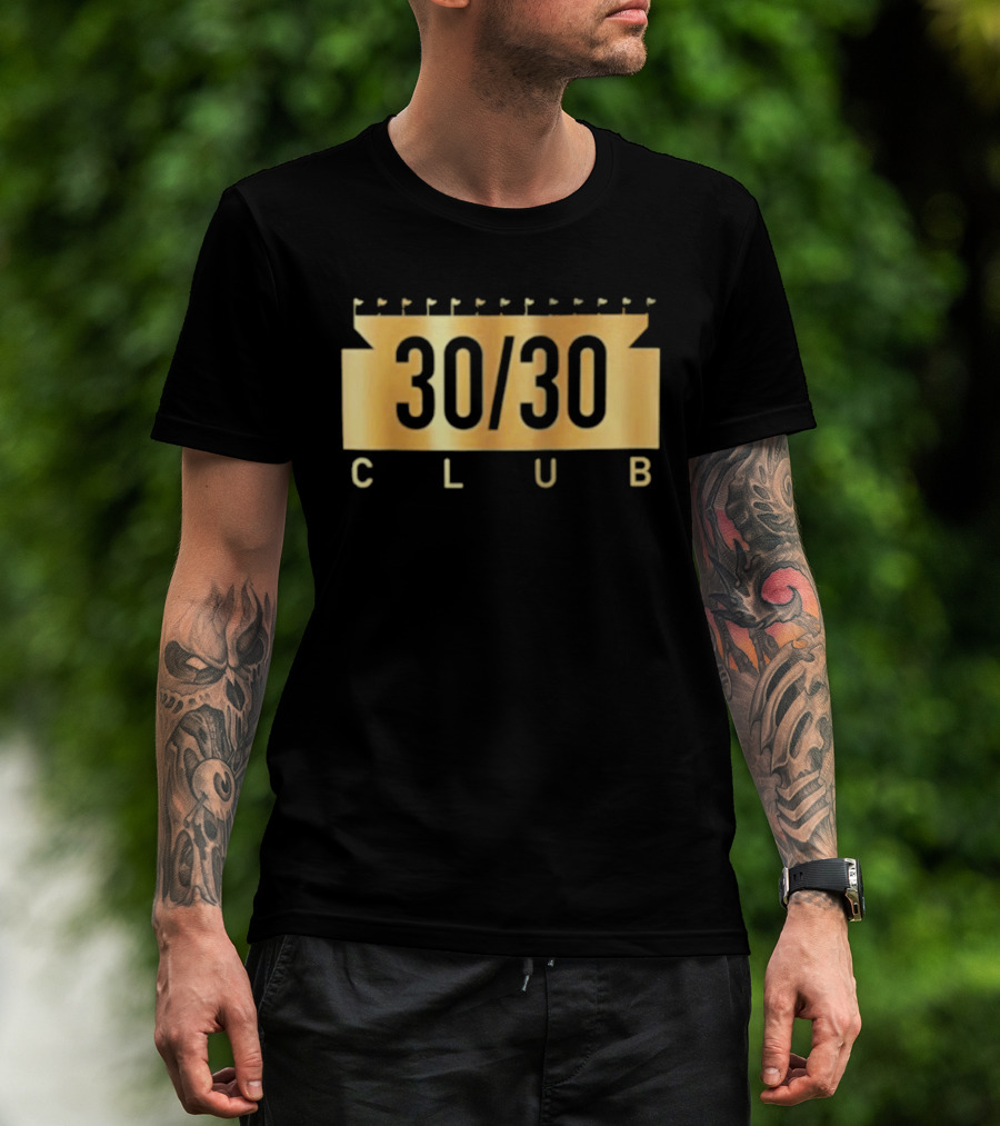 30 30 Club Ballparks Stadium Flags Collection T-Shirt