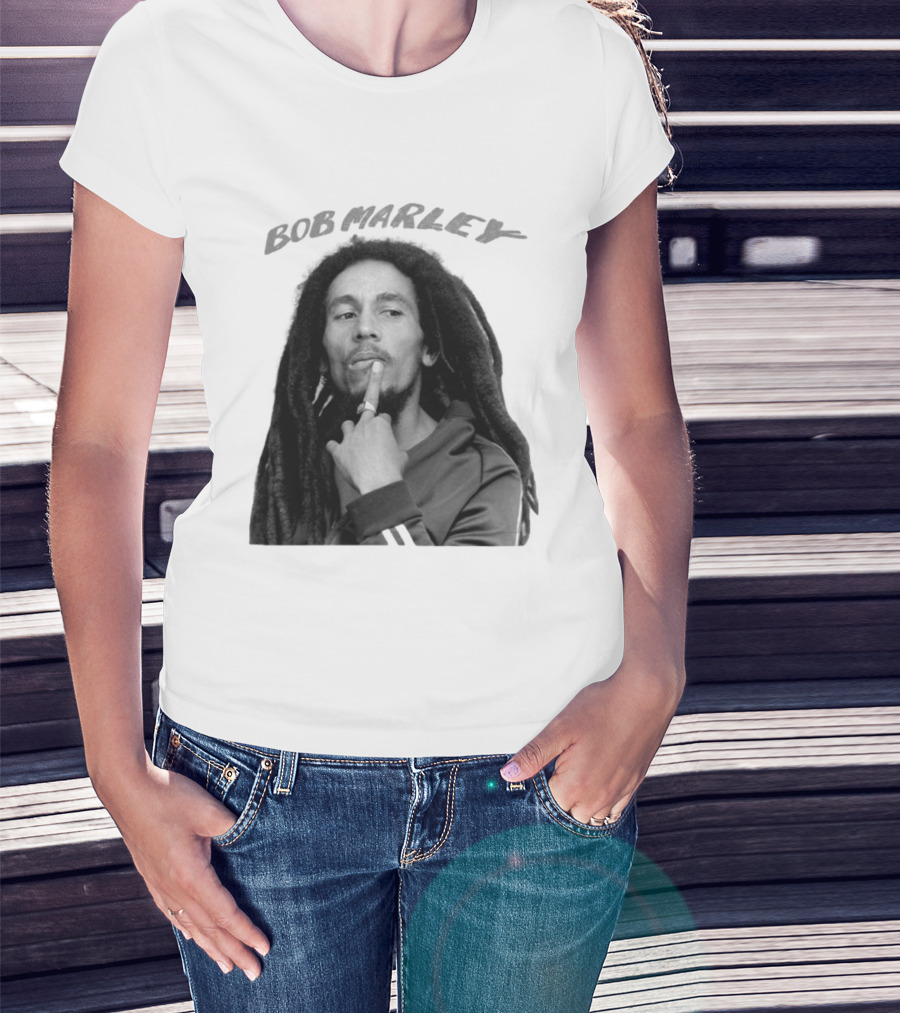 Bob Marley Iconic Pose Jumbo T-Shirt