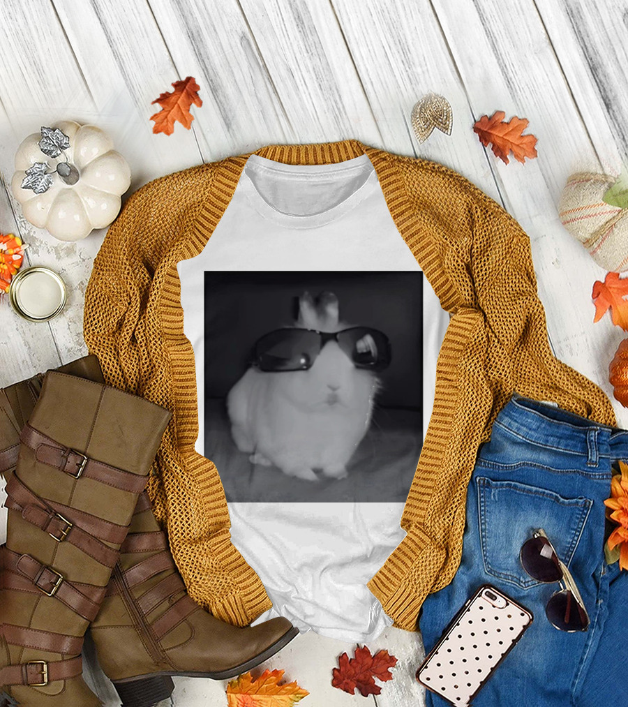 It's Such A Fucked Situation Bunny In Sunglasses Cute Funny Rabbit Wearing Shades T-Shirt