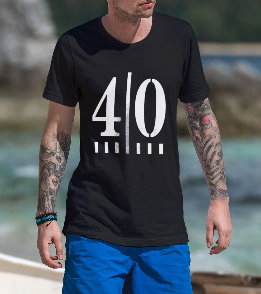 Boise State Broncos 40 Years Of Blue Anniversary Celebration T-Shirt