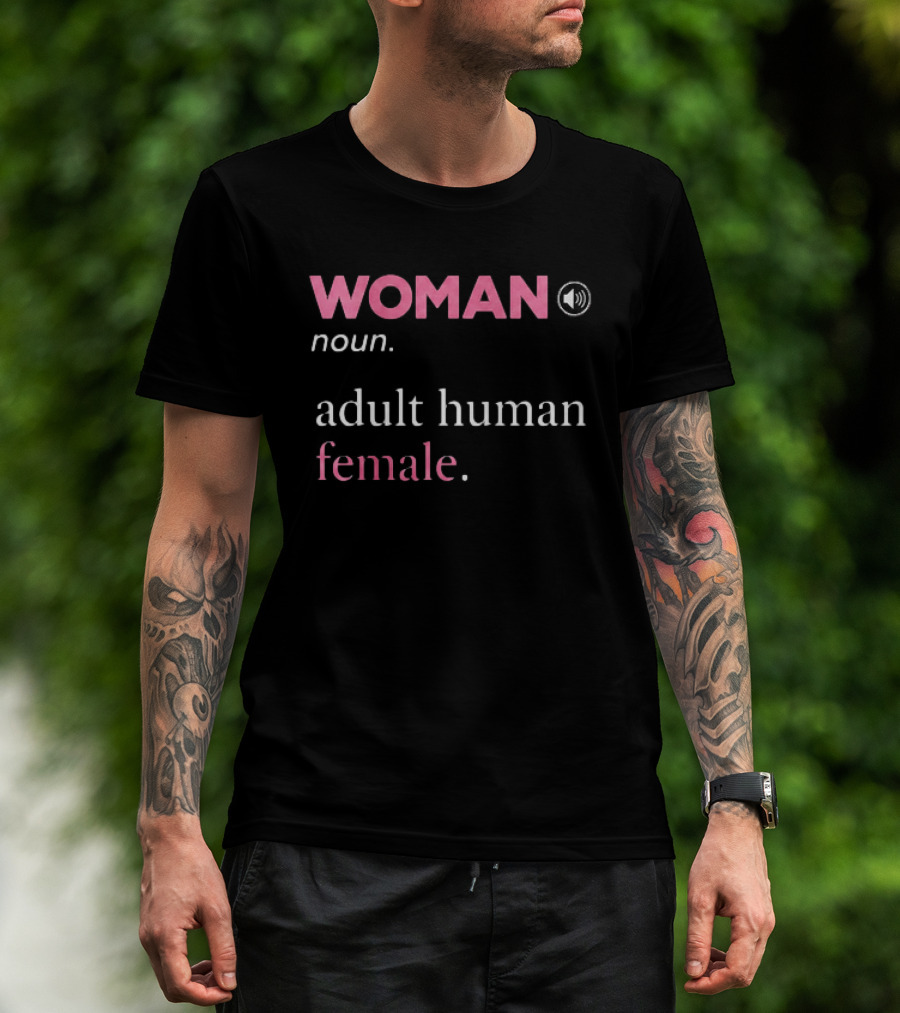 Enes Kanter Woman Noun Adult Human Female Definition T-Shirt