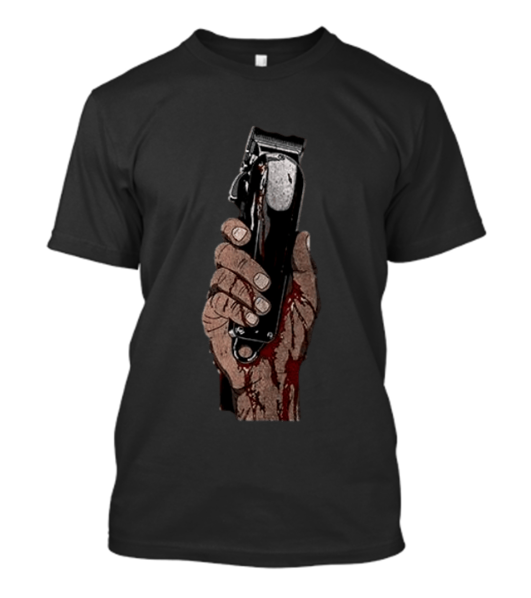 Hustle Don't Stop Powerful Hand Clipper Determination T-Shirt