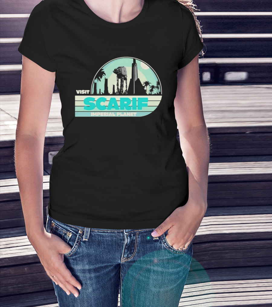 Visit Scarif Imperial Planet Star Wars Rogue One T-Shirt