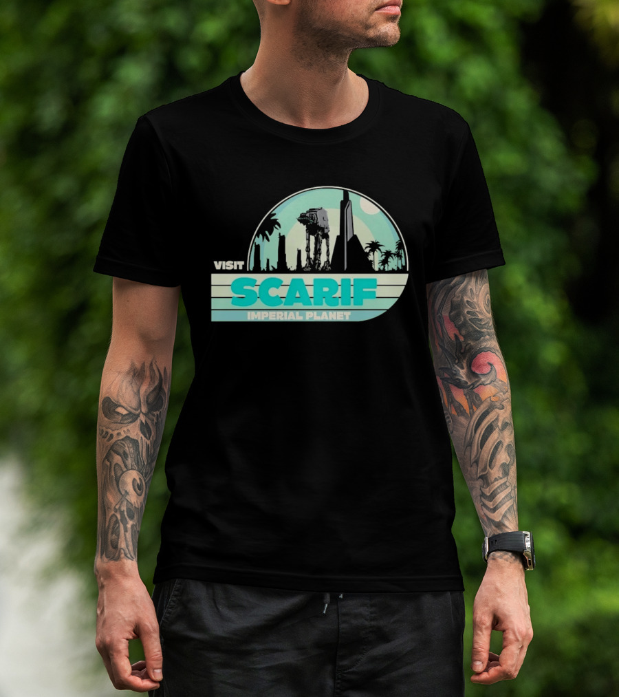 Visit Scarif Imperial Planet Star Wars Rogue One T-Shirt