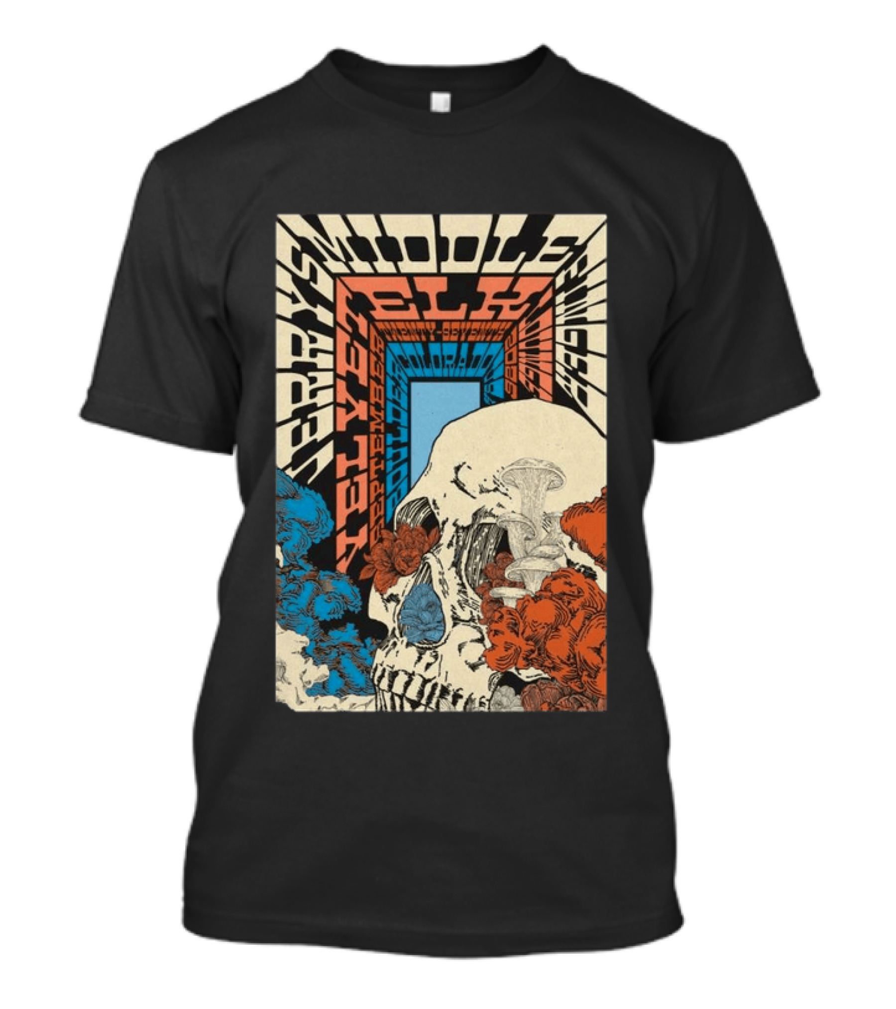 Jerry's Middle Finger Boulder Colorado September 27 2026 Skull T-Shirt
