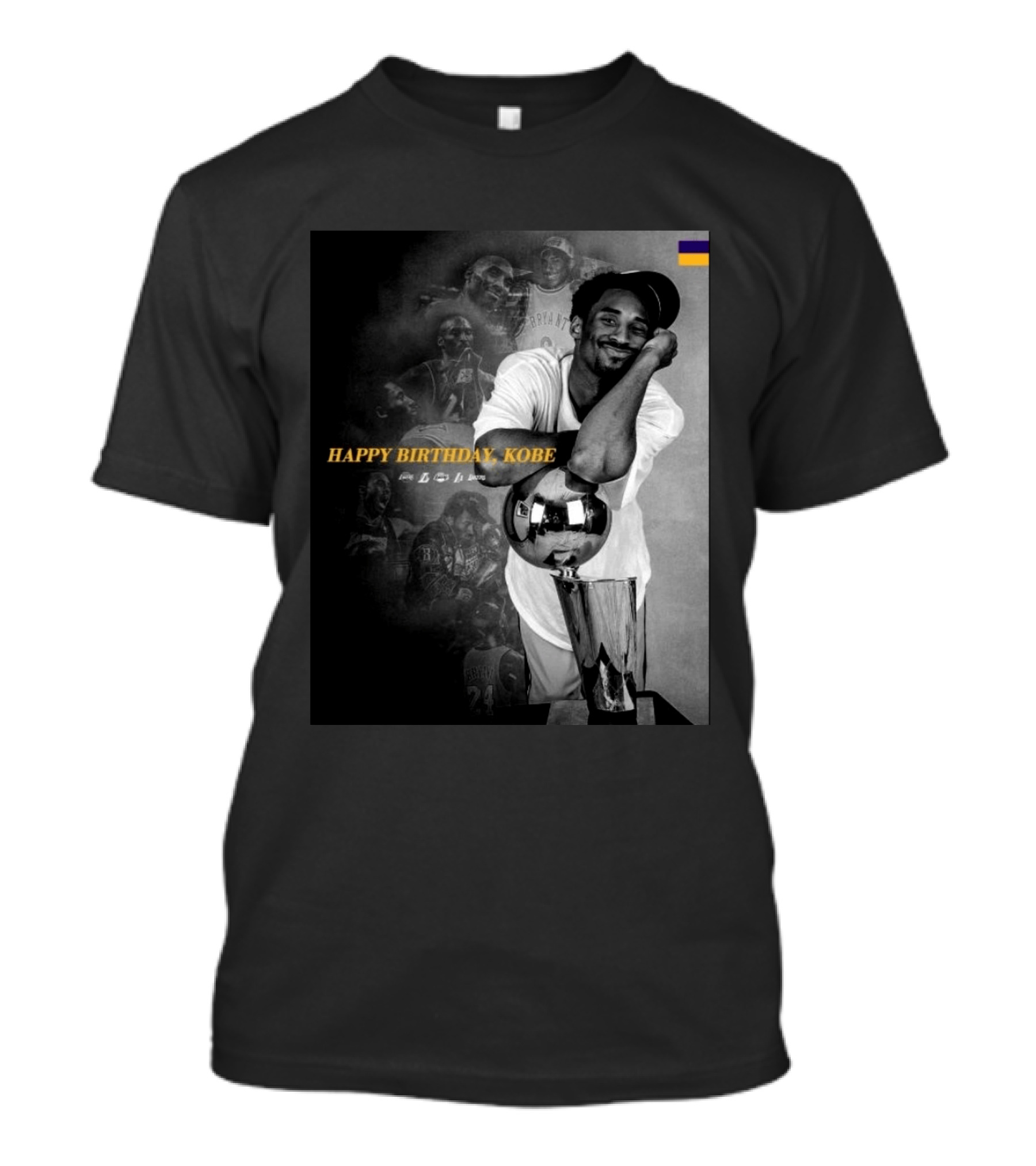 Legend Laker Happy Birthday Kobe Iconic Moments And Achievements T-Shirt