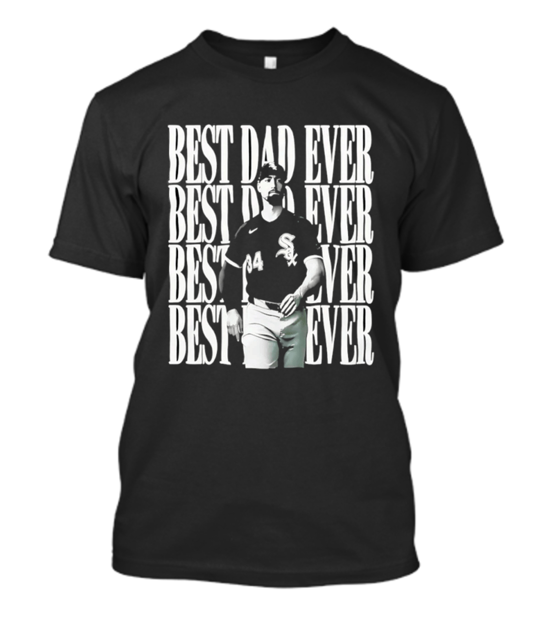 Chicago White Sox Best Dad Ever Player Number 84 T-Shirt