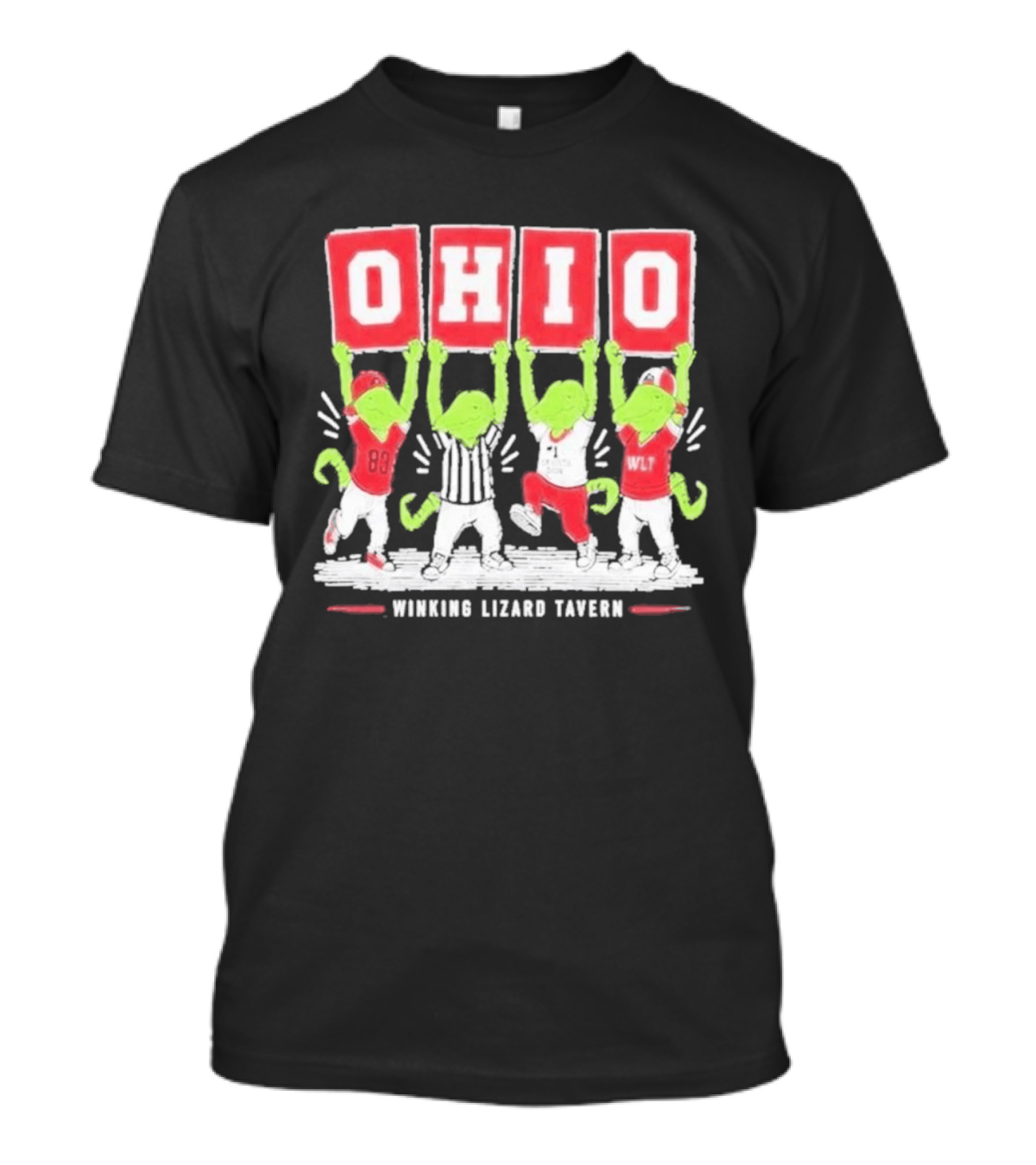 Ohio Winking Lizard Tavern Football Celebration T-Shirt