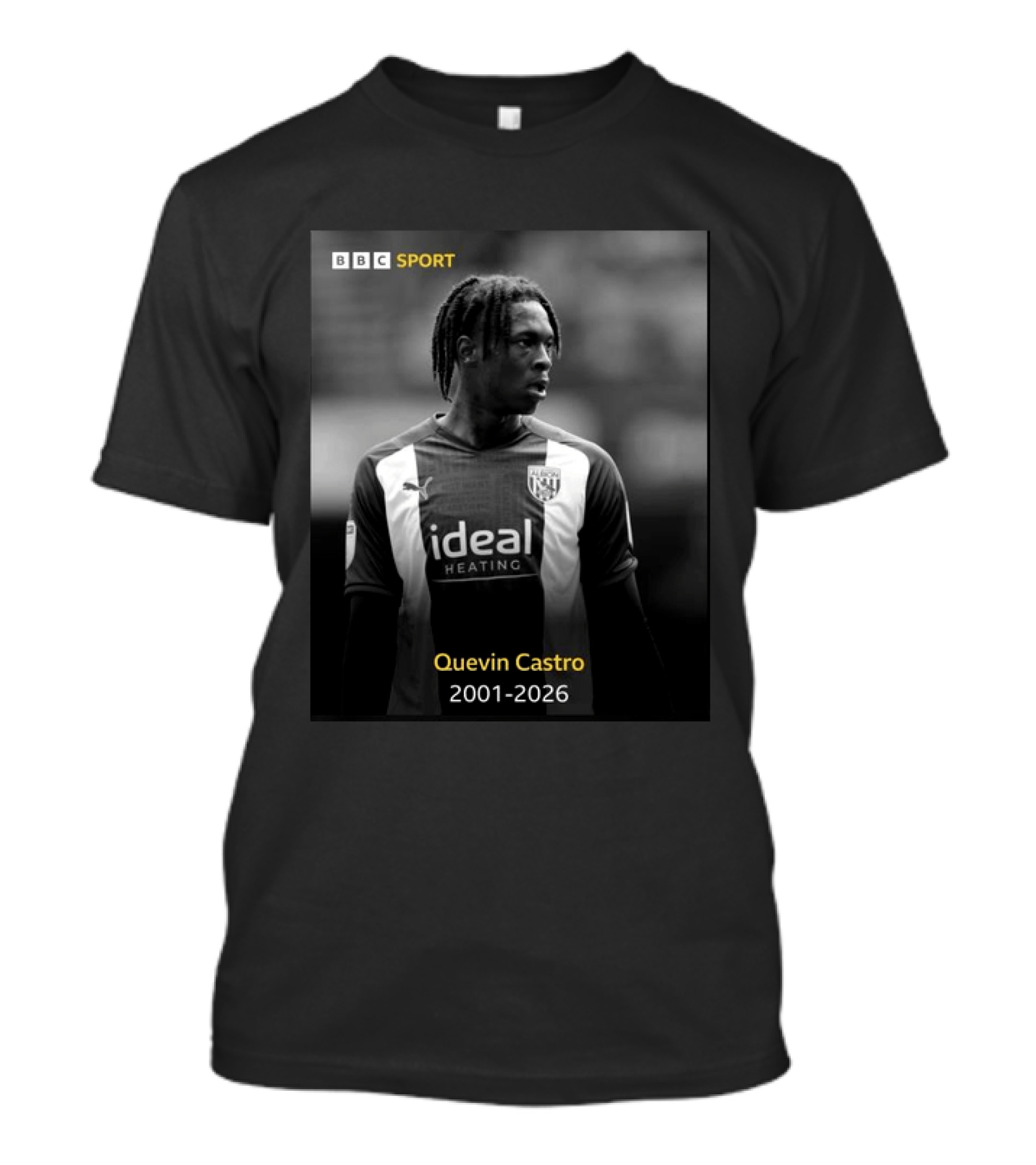 BBC Sport Quevin Castro Ideal Heating 2001 2026 T-Shirt