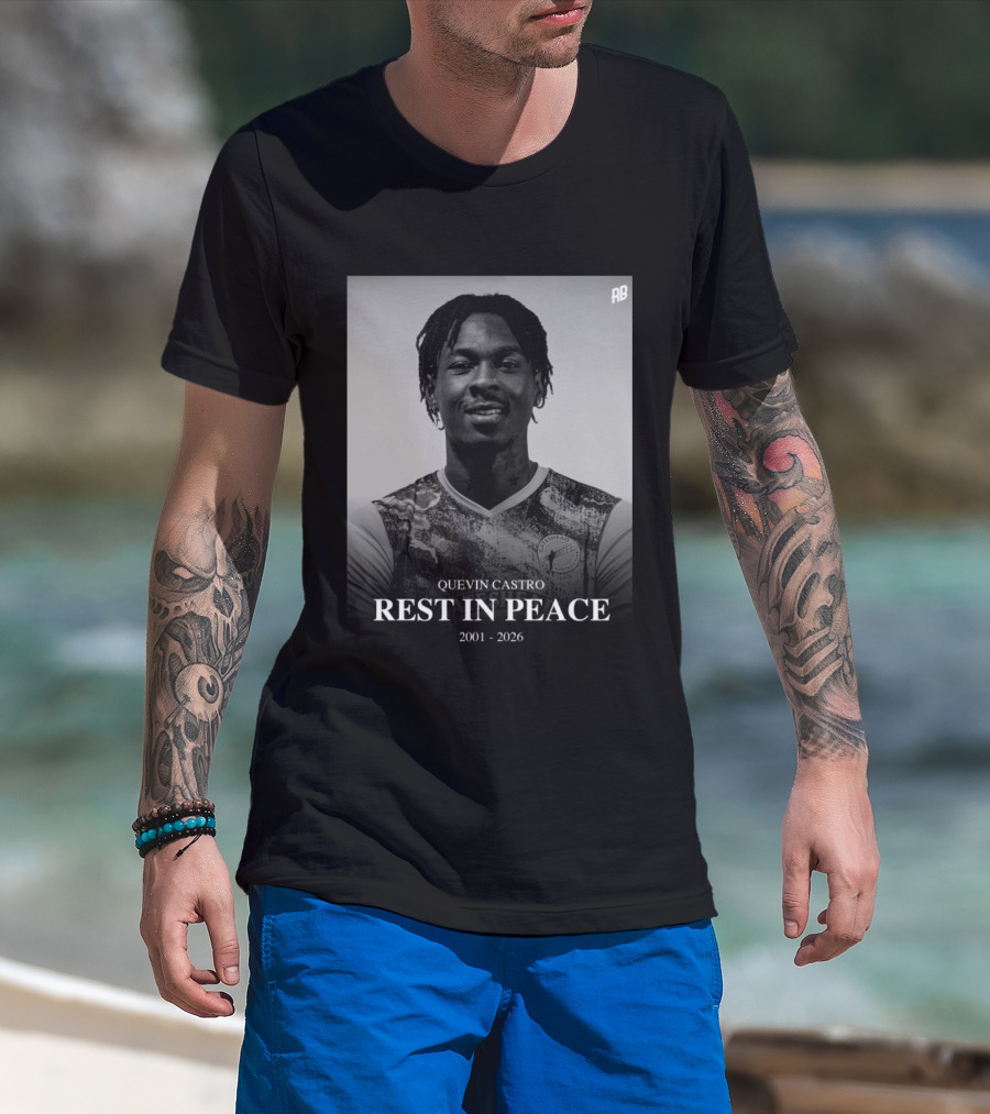 Quevin Castro Rest In Peace 2001 2026 Gateshead FC T-Shirt
