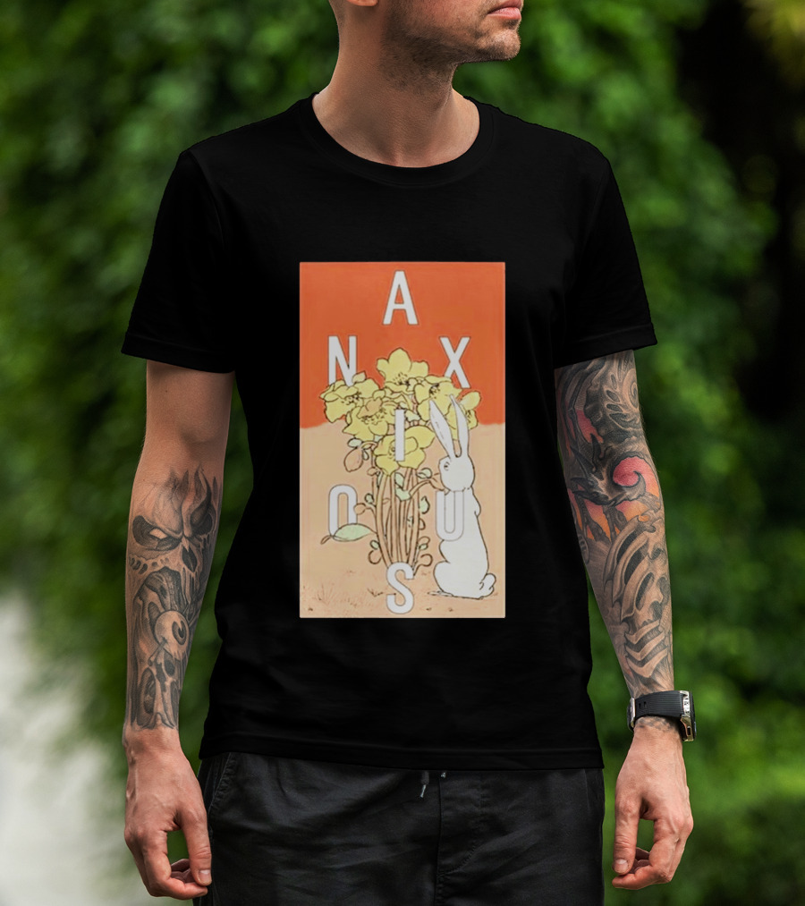 Anxious Tour 2026 Bouquet And Rabbit Summer Fall T-Shirt