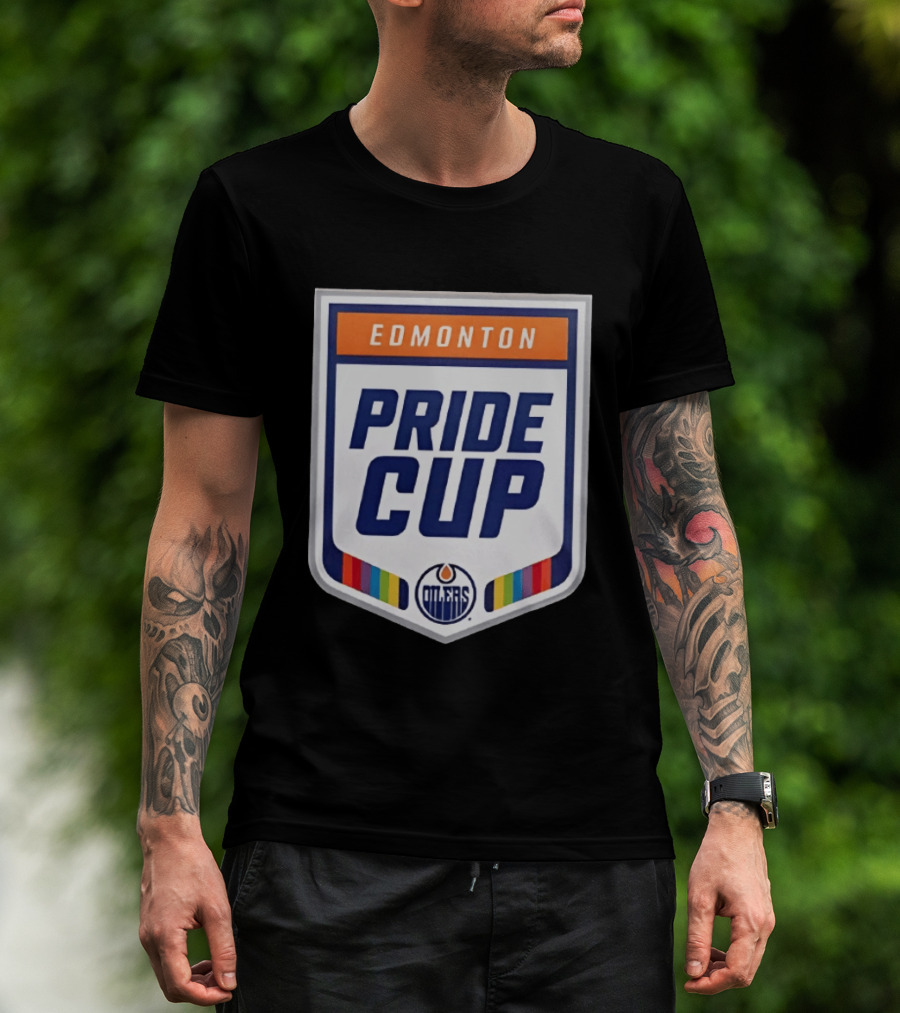 Edmonton Oilers Pride Cup 2026 Official Event T-Shirt