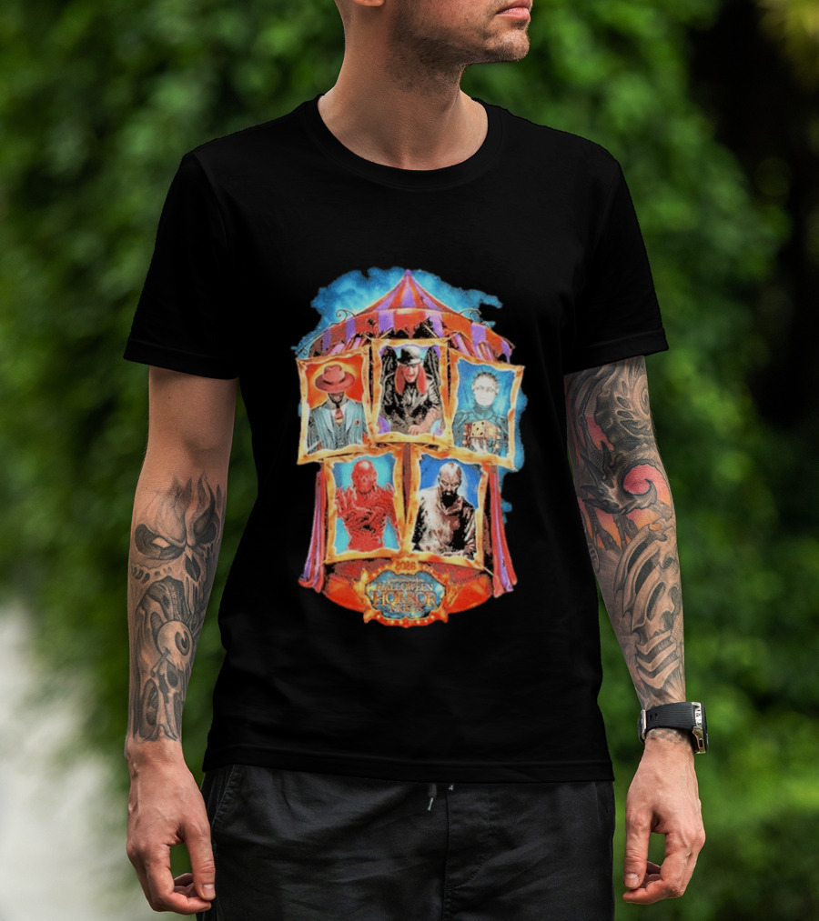 Halloween Horror Nights 2026 Key 2028 Horror Extravaganza T-Shirt