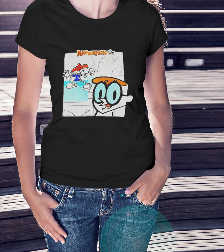 Numbuh 3 Code Name Next Door Dexter Dexter Laboratory Cartoon Network Animation T-Shirt