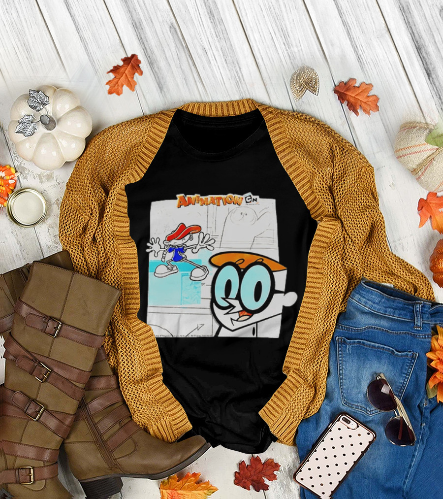 Numbuh 3 Code Name Next Door Dexter Dexter Laboratory Cartoon Network Animation T-Shirt
