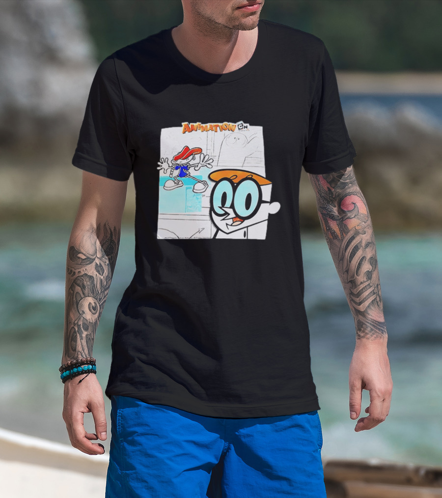 Numbuh 3 Code Name Next Door Dexter Dexter Laboratory Cartoon Network Animation T-Shirt