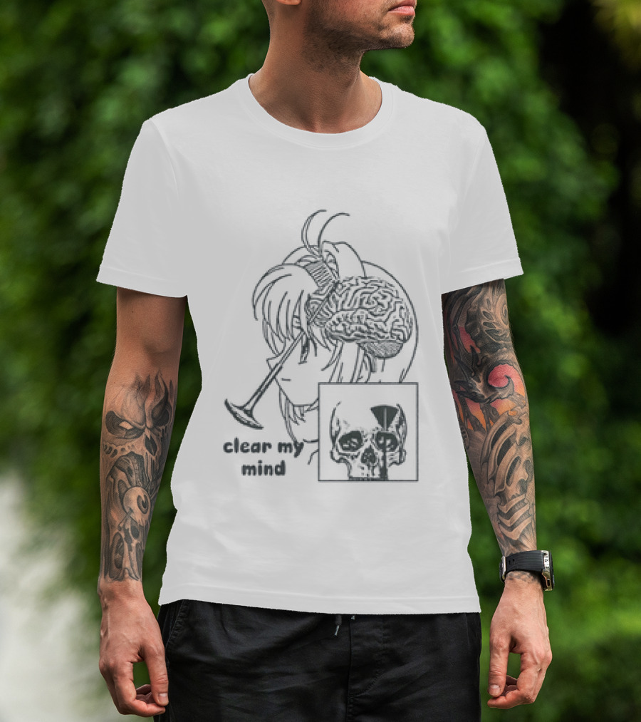 Sakura Clear My Mind Anime Aesthetic Manga Japan Blossom T-Shirt