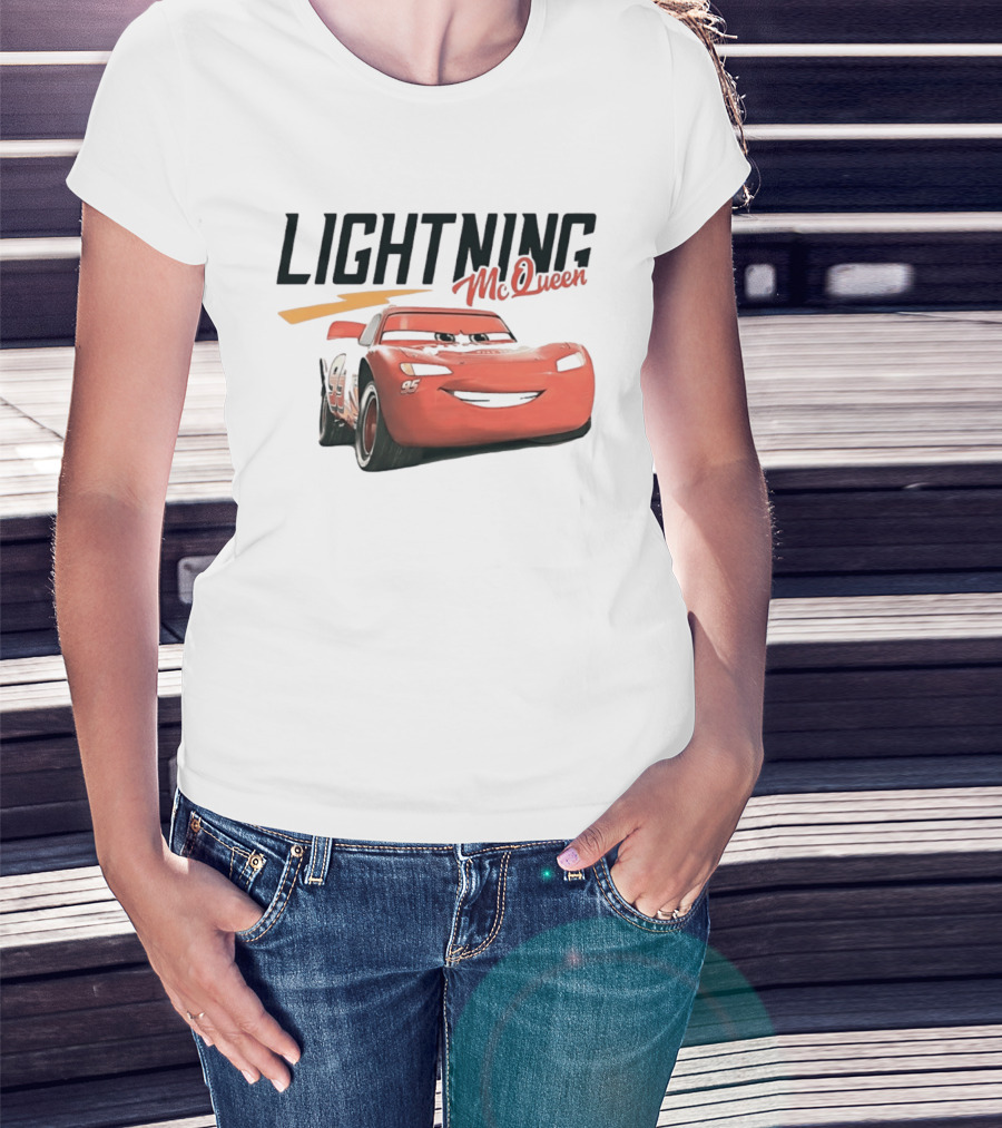 Lightning McQueen 95 Custom Built Piston Cup Racer T-Shirt