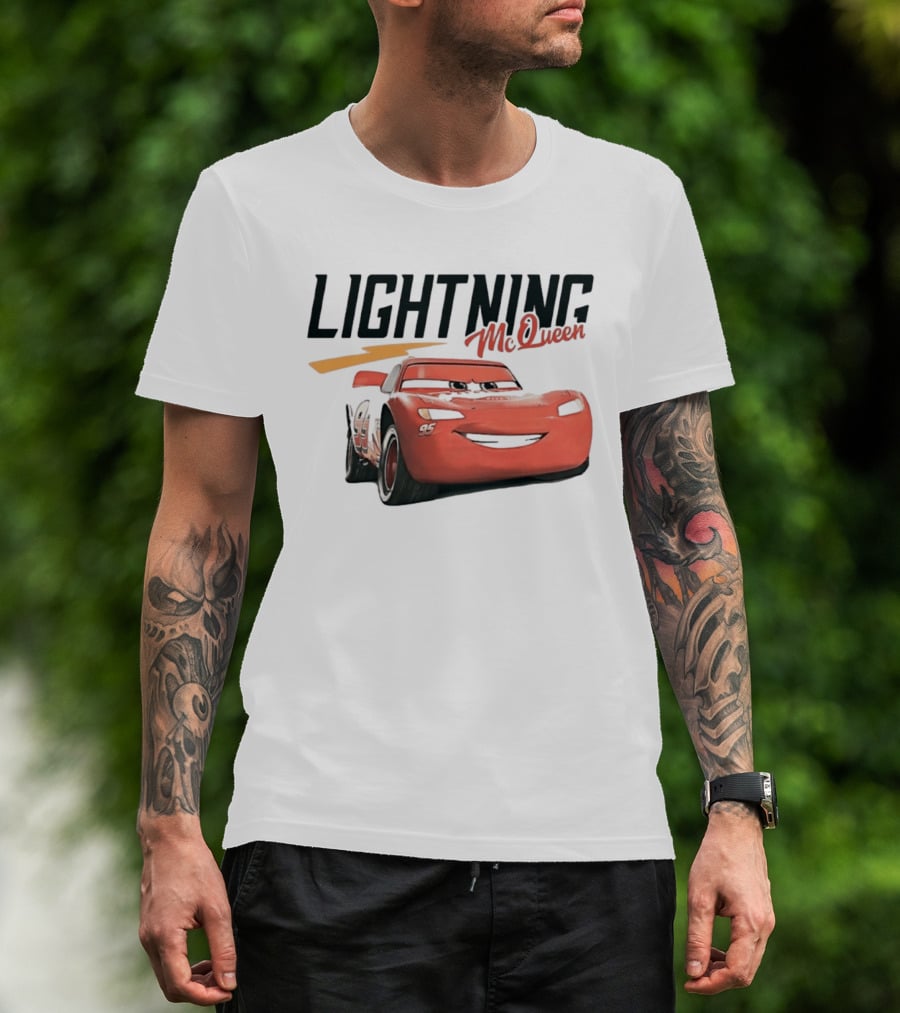 Lightning McQueen 95 Custom Built Piston Cup Racer T-Shirt