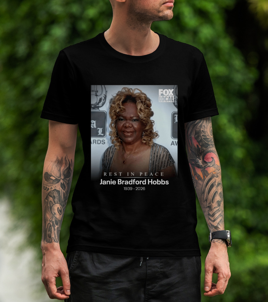 Rest In Peace Janie Bradford Hobbs 1939 2026 T-Shirt