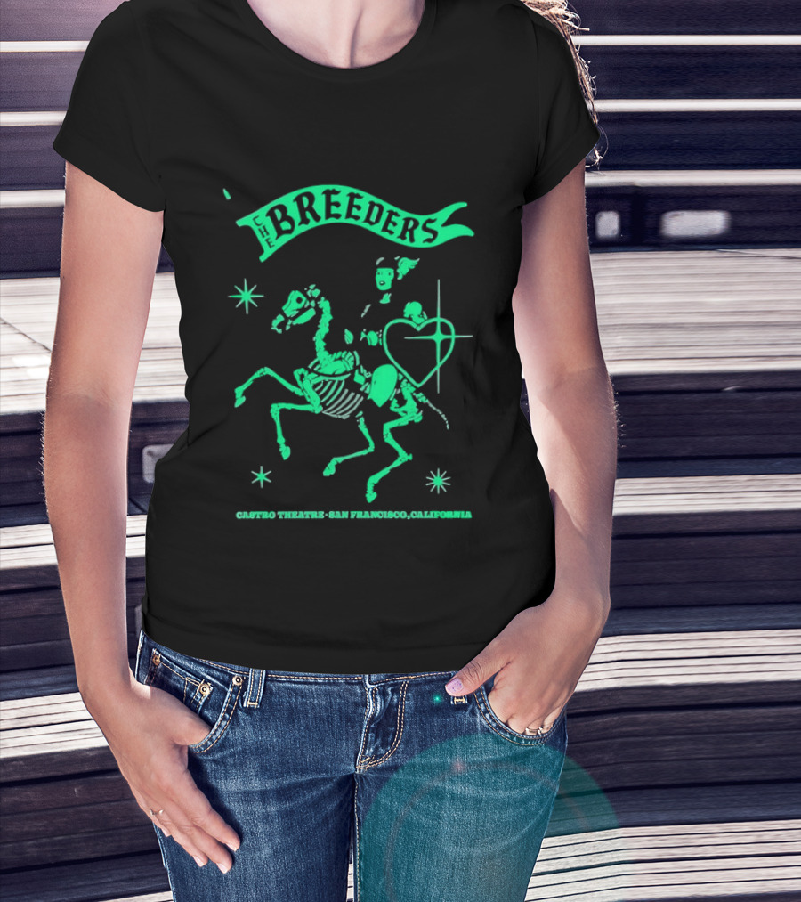 The Breeders Castro Theatre San Francisco California T-Shirt