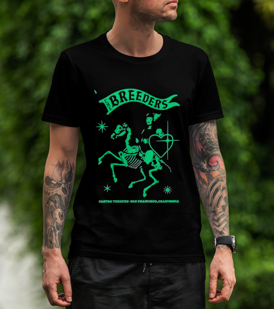 The Breeders Castro Theatre San Francisco California T-Shirt