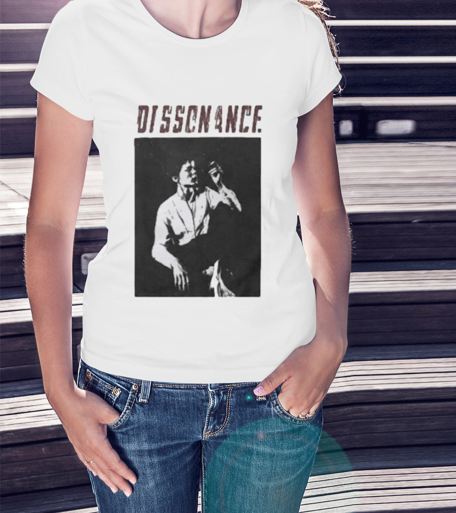 BTS V Taehyung Dissonance Black And White T-Shirt