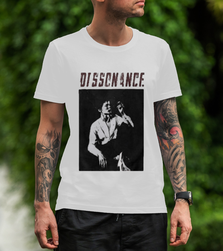 BTS V Taehyung Dissonance Black And White T-Shirt