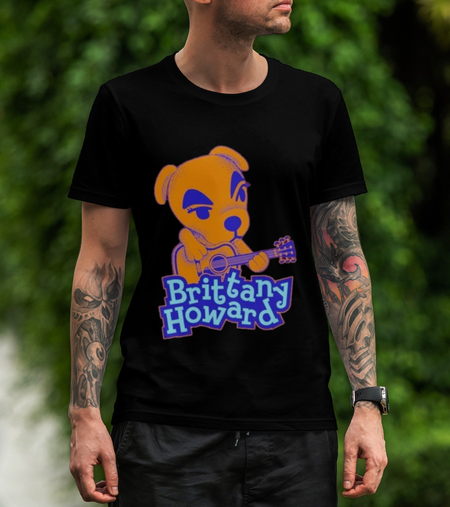 Brittany Howard Bless My Heart Bless My Soul Guitar Playing Dog T-Shirt