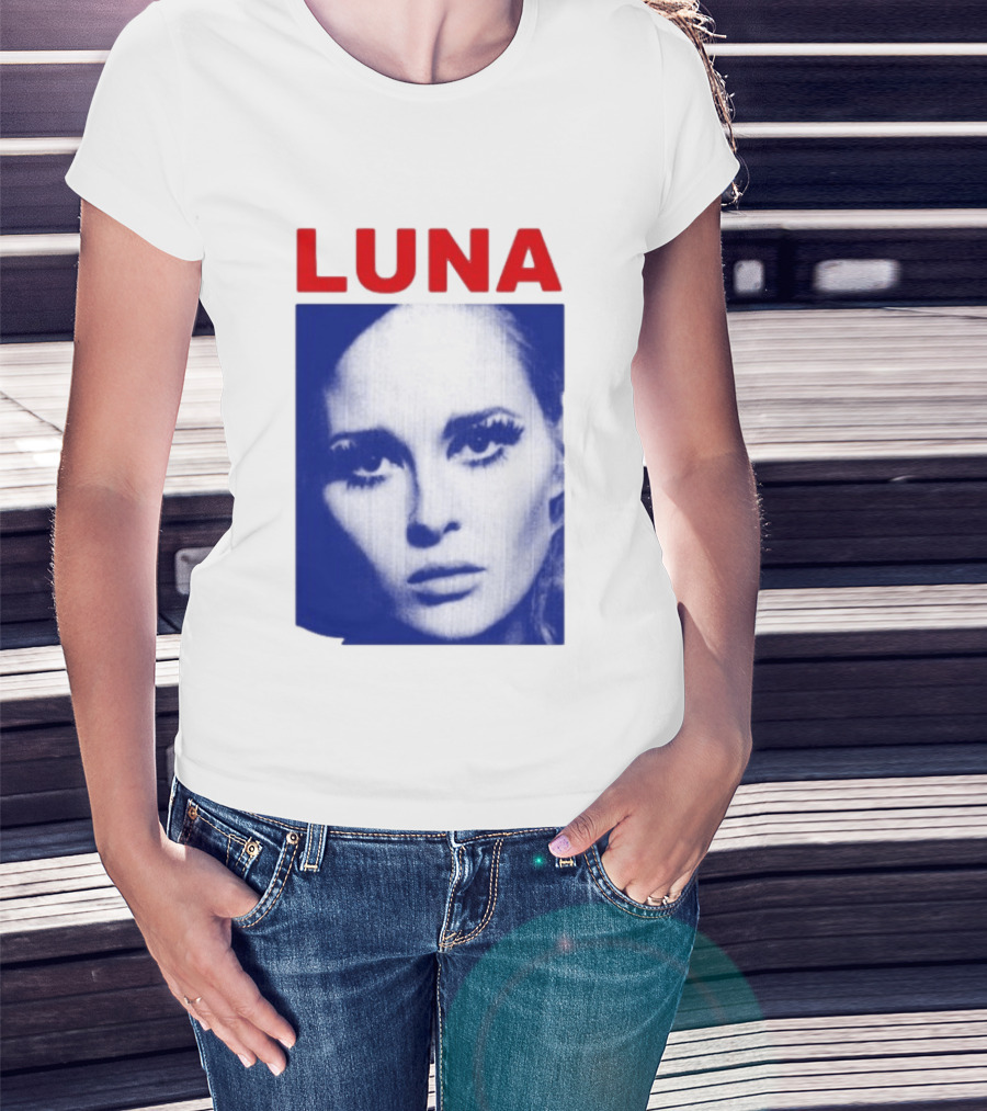 Luna Faye Retro Portrait Image T-Shirt
