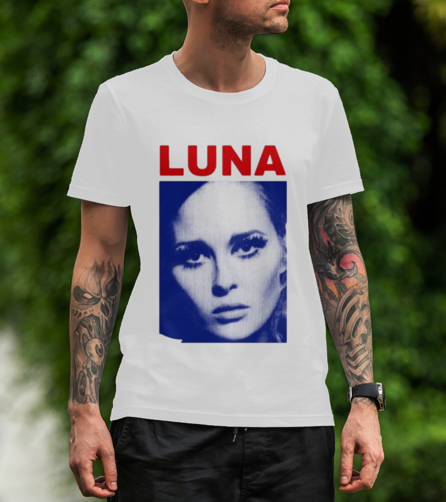 Luna Faye Retro Portrait Image T-Shirt