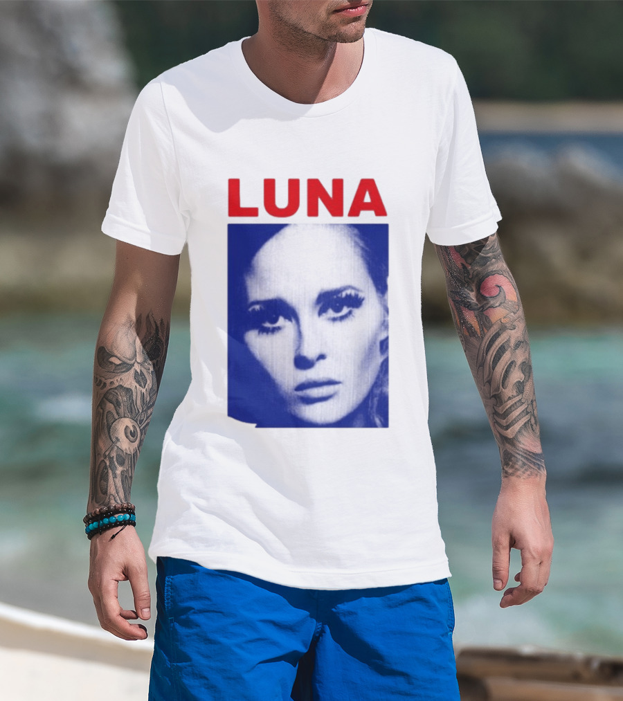Luna Faye Retro Portrait Image T-Shirt