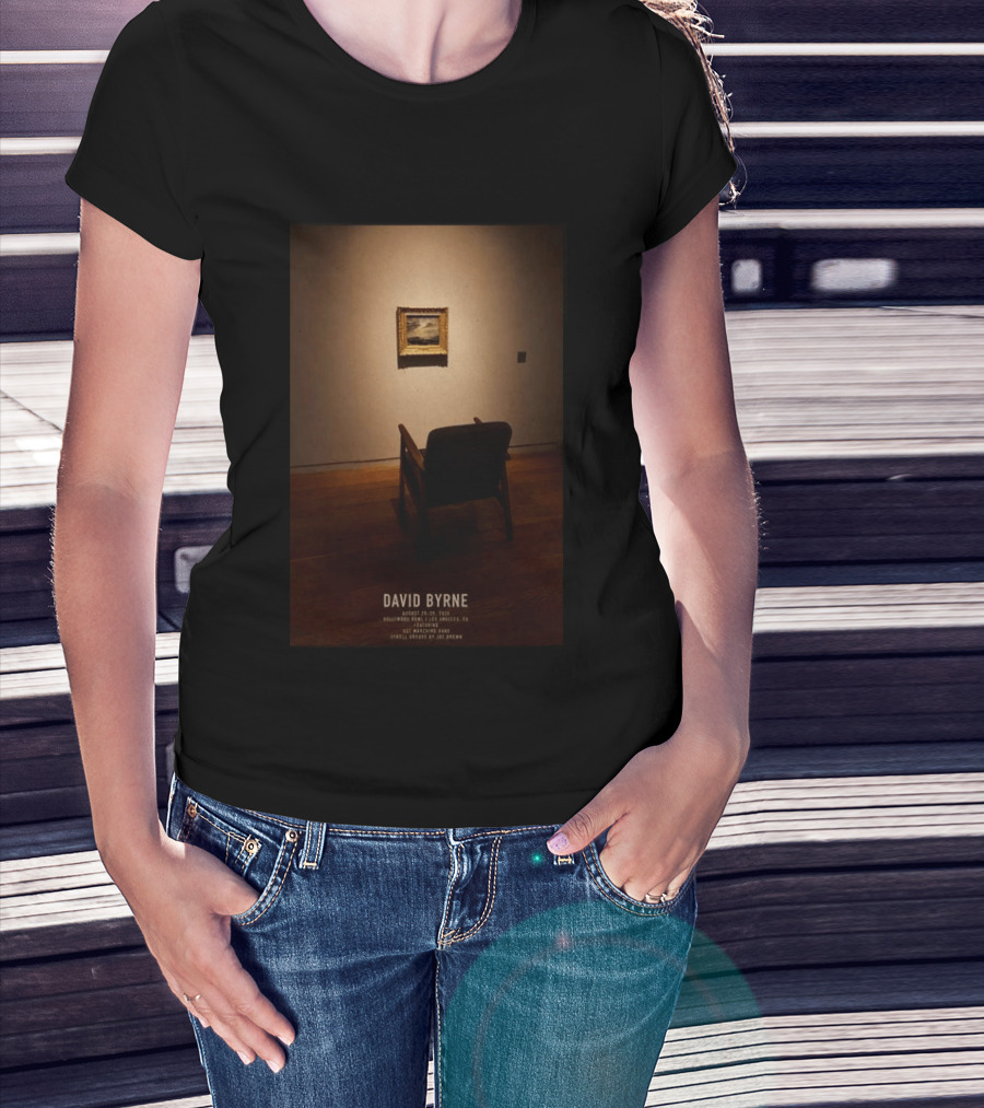 David Byrne Hollywood Pantages Los Angeles August 28 29 2026 Tour Special Guests Joe Byrne T-Shirt