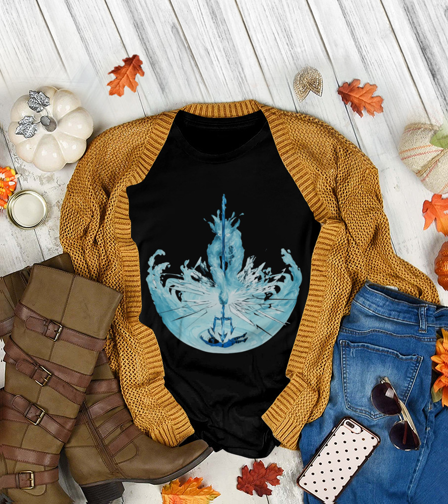 Epic The Musical Shatter The Ocean Water Creature Scene T-Shirt