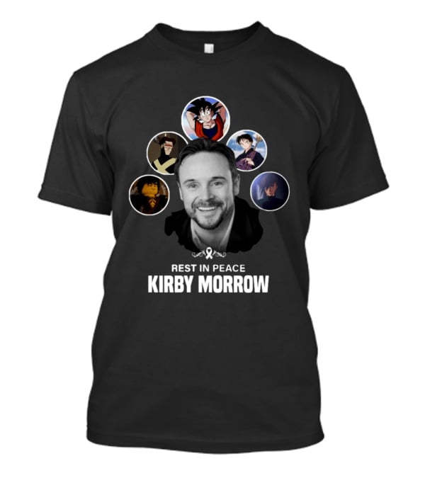 Kirby Morrow Rest In Peace Voice Behind Goku Cyclops Would Have Turned 53 Today T-Shirt