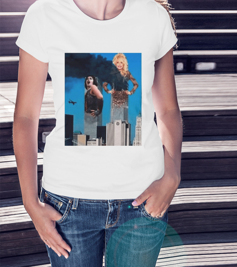 Tim Curry Dolly Parton Twin Towers 9 11 T-Shirt
